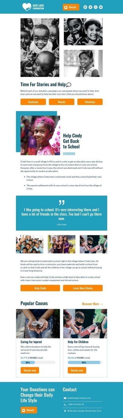 Storytelling Email Template By Full Name Stripo Email