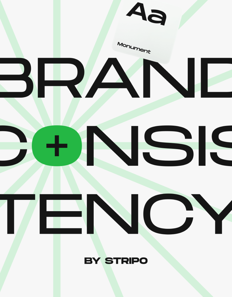 Brand consistency. Stick to the guidelines