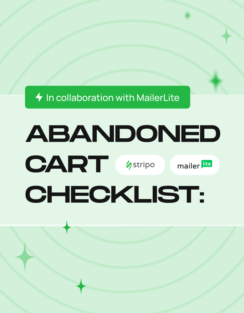 Abandoned cart email checklist for 2024