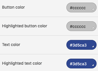 A to Z_Button Colors
