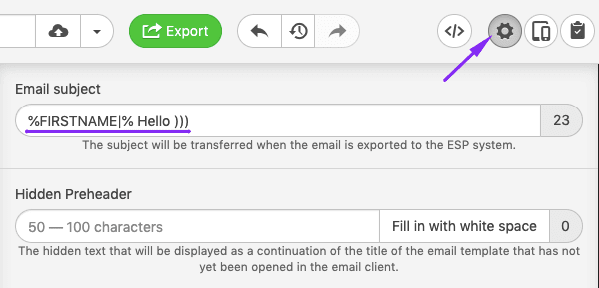 Dynamic Email_Adding Merge Tags to Subject Lines