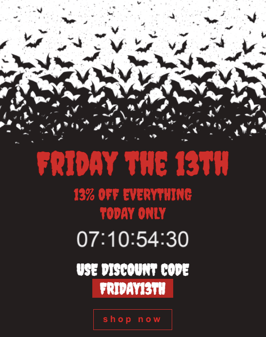 Friday the 13th Email Template