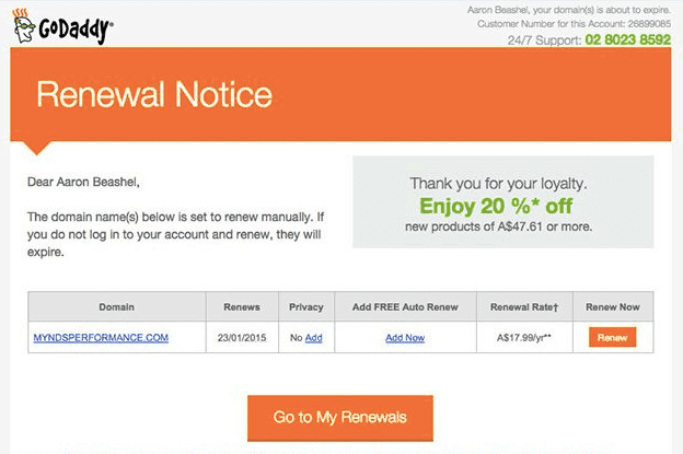 Membership Renewal Emails_Manual Renewal