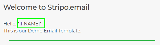 Stripo How to Build Email Template with Stripo Inserted Merge-Tags