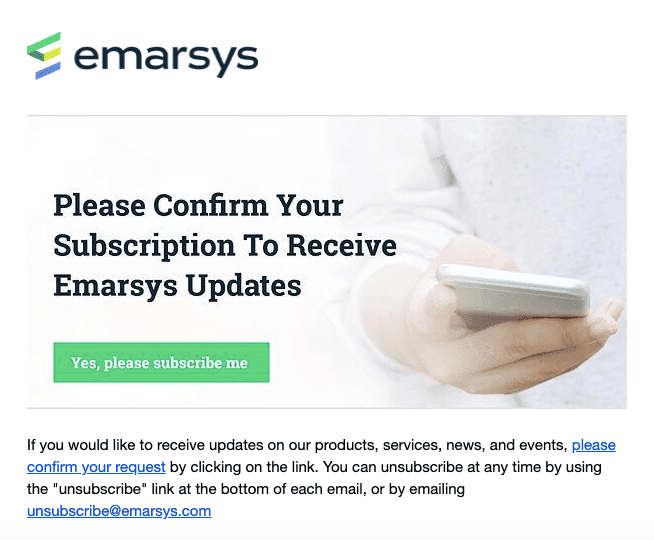 Subscription Confirmation Email Best Practices_Using Imagery