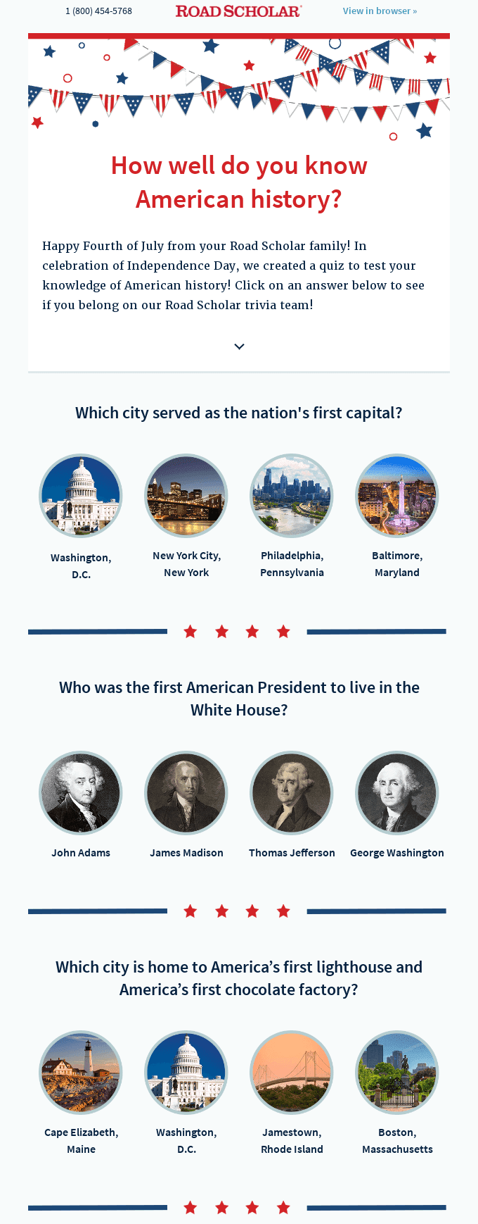 4th of July _ Email example quiz