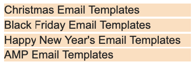 AMP Accordion for Categories