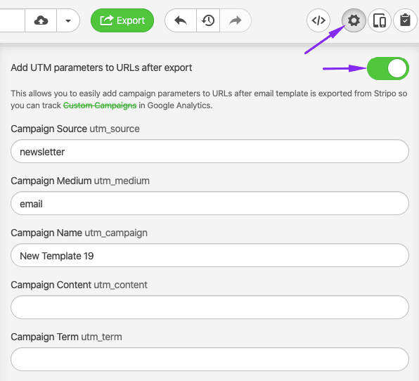 Adding UTM Parameters