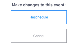 Appointment Confirmation Email_The Reschedule Button