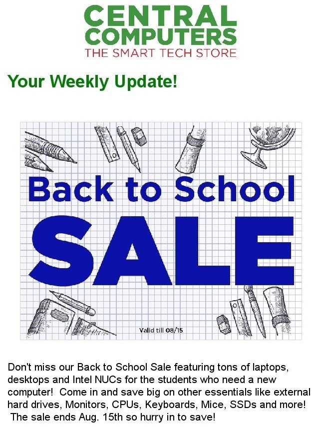 Продаж шкільних речей для студентів під час сезону «Знову до школи»