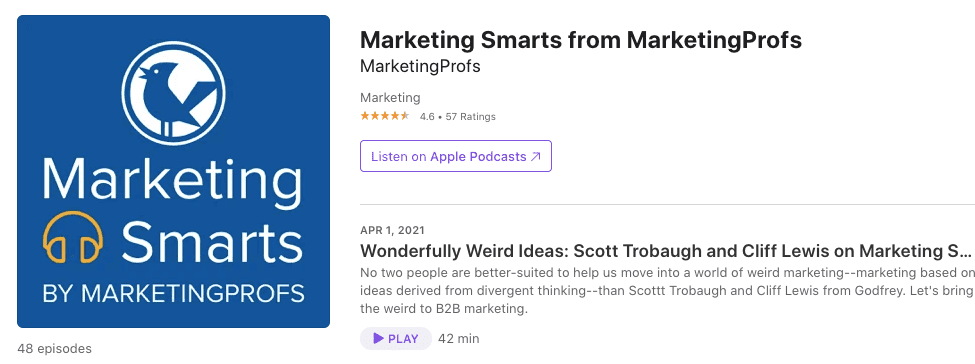 Best Email Marketing Podcasts_Marketing Profs