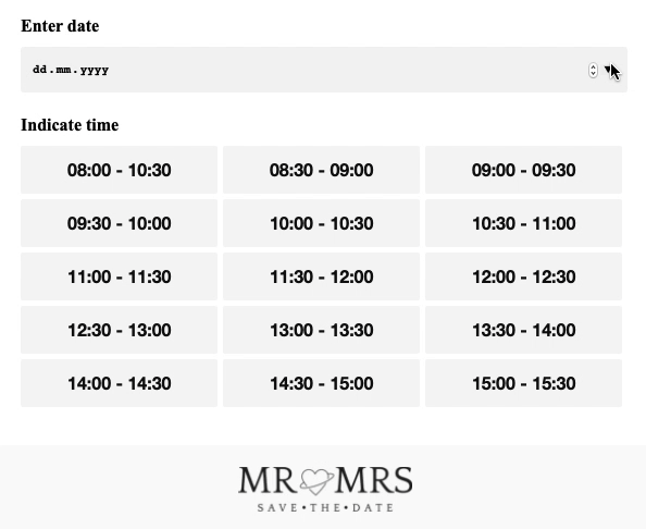 Meeting Confirmation Email_Booking Time Slots