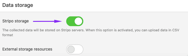 Choosing Stripo As Storage