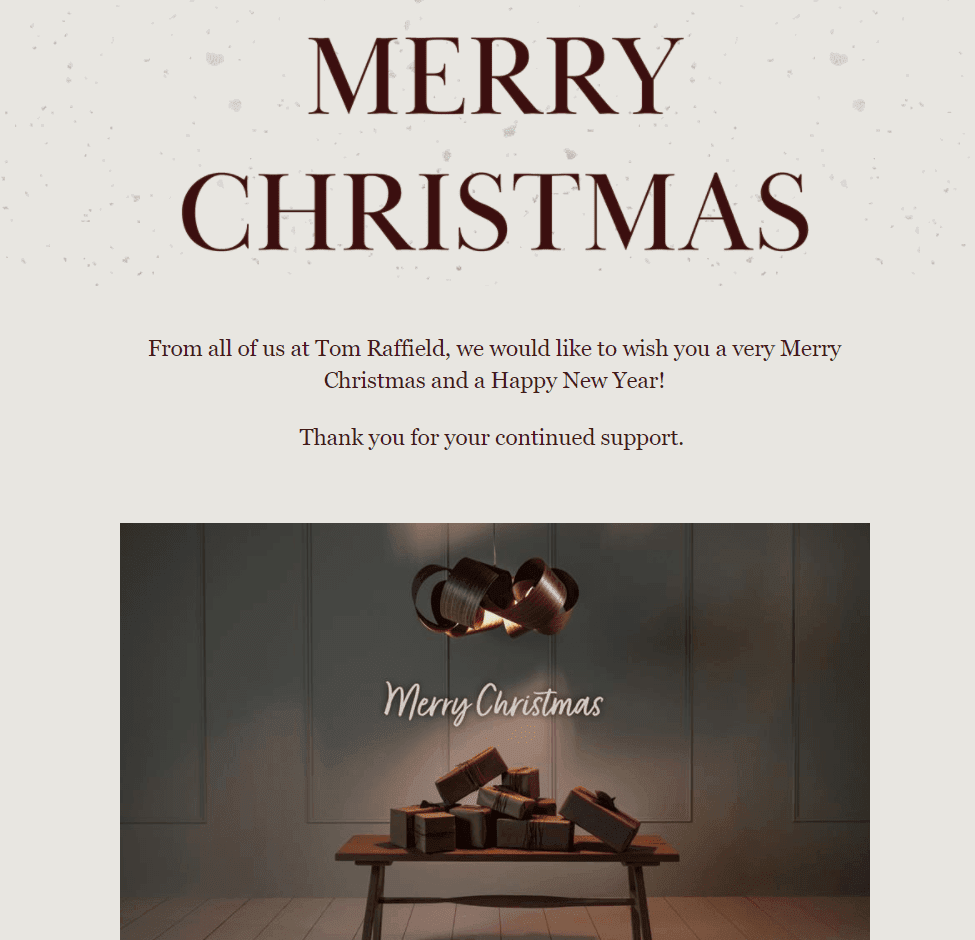 Weihnachts-Newsletter-Karten_Zeigen Sie Ihre Dankbarkeit