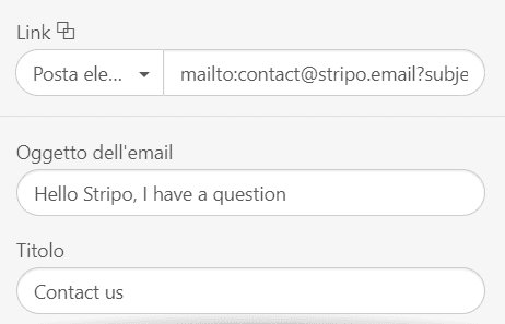 Come aggiungere un collegamento Mailto nelle e-mail_Impostazione della riga dell'oggetto