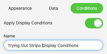 Conditions_Giving Names to Conditions