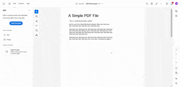 Конвертирование нескольких PDF-файлов в текст с помощью Adobe Acrobat