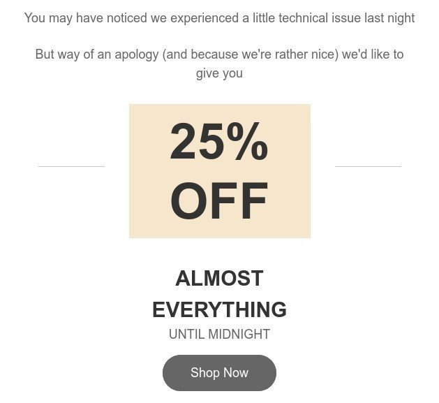 Apology Emails: Best Practices and Examples — Stripo.email