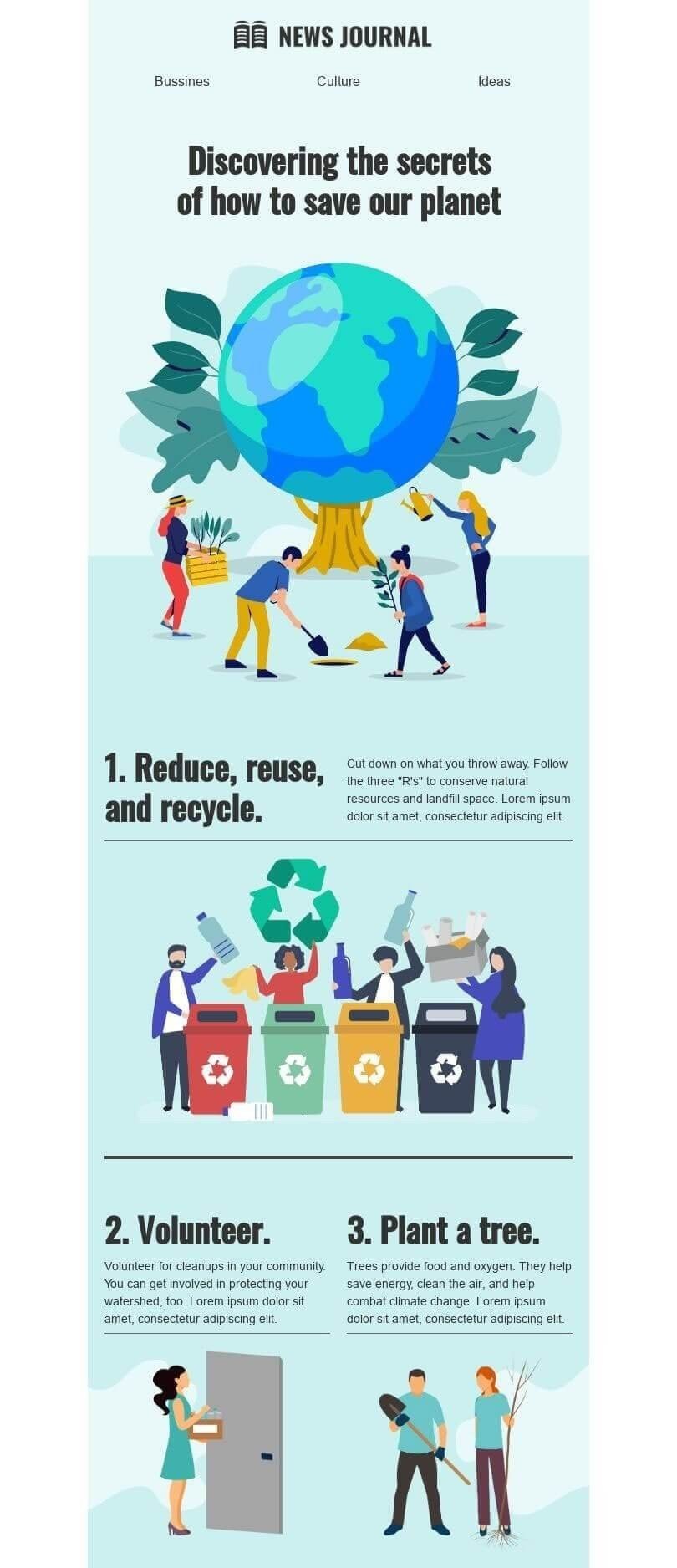 15 Earth Day Email Examples — Stripo.email