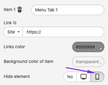 Email Design _ Disabling Certain Menu Tabs on Mobile Devices