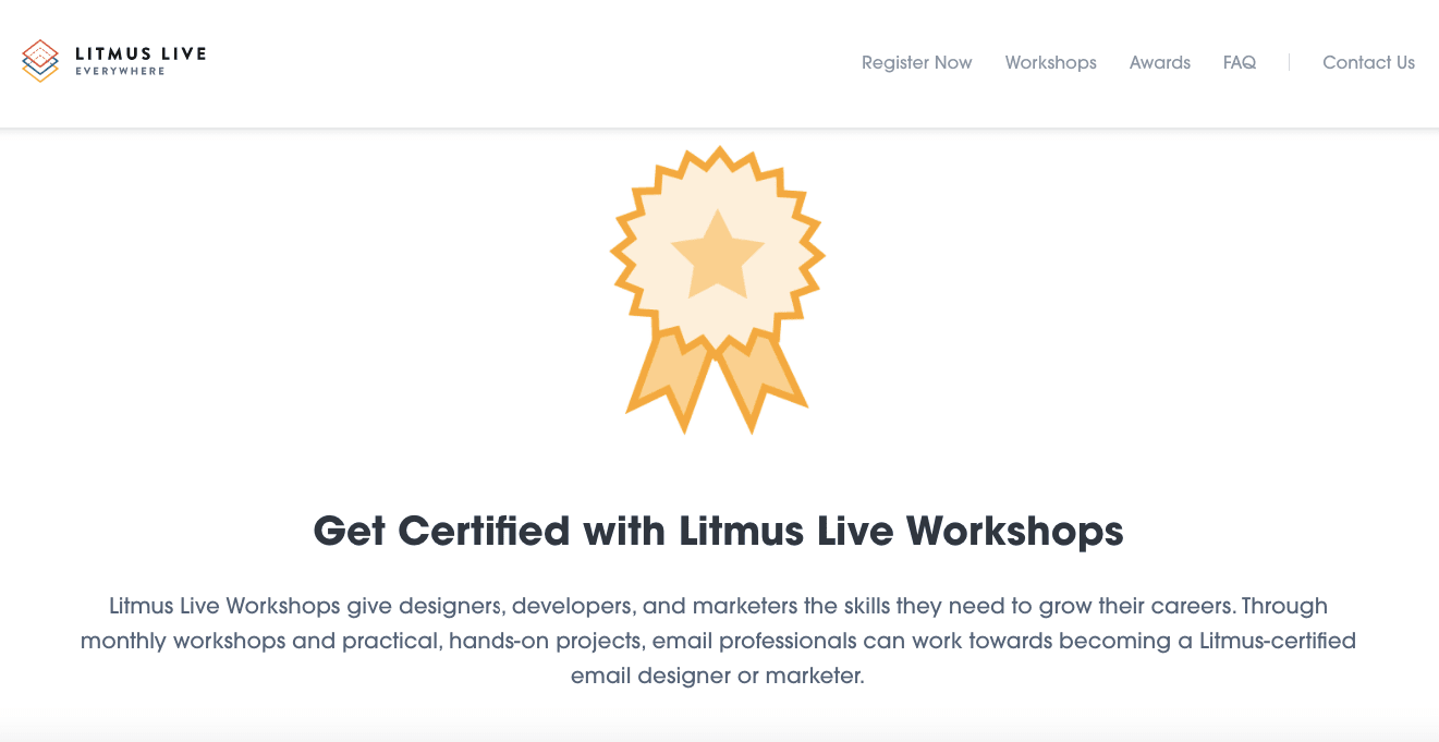 Email Marketing Training Courses_Litmus Live