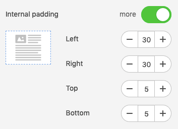 Email width for buttons Setting whitespace for buttons