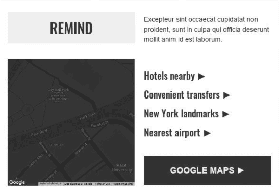 Event Reminder Email with Google Map