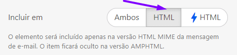 Inclua o Botão HTML _ Construindo e-mail AMP