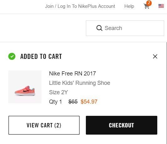 Stripo-Nike-Items-in-Cart