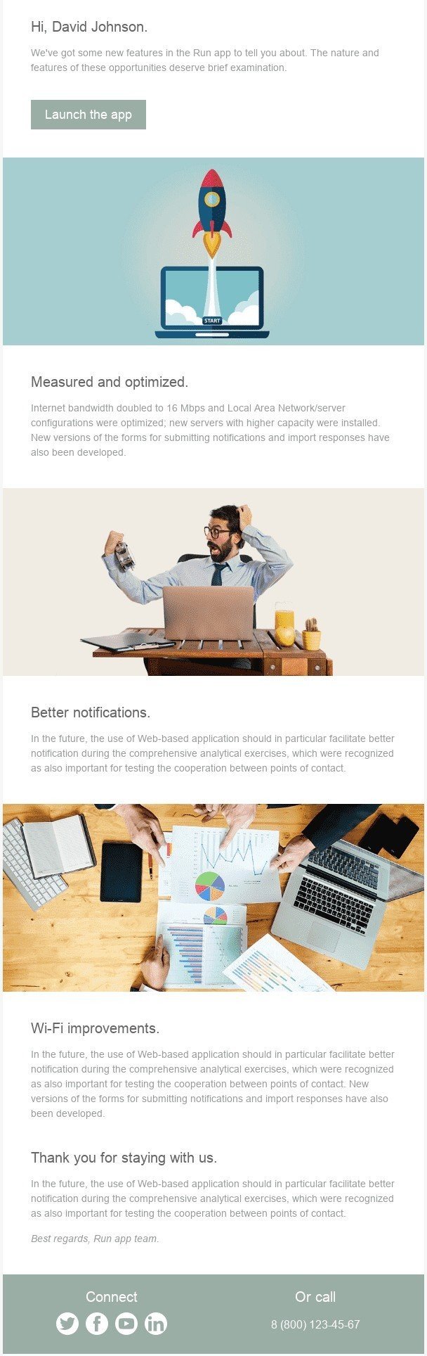 Notification Email Template