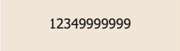RTL Numerals with No Punctuation Marks