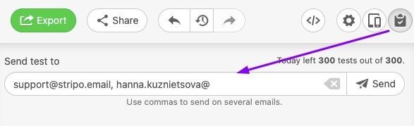 Sending Test Emails_Export to Mailchimp