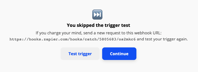 Пропуск тестування Zapier 