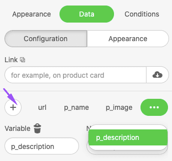 Smart Elements Configuration_Adding Variables