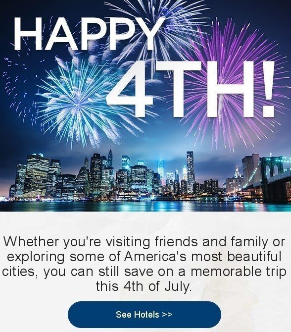 4th of July Email for the HORECA Industry_July Fireworks