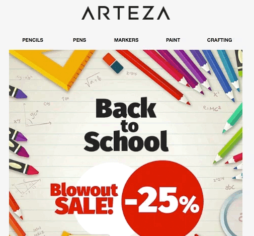 Back to School Email Campaigns_Animations in Emails