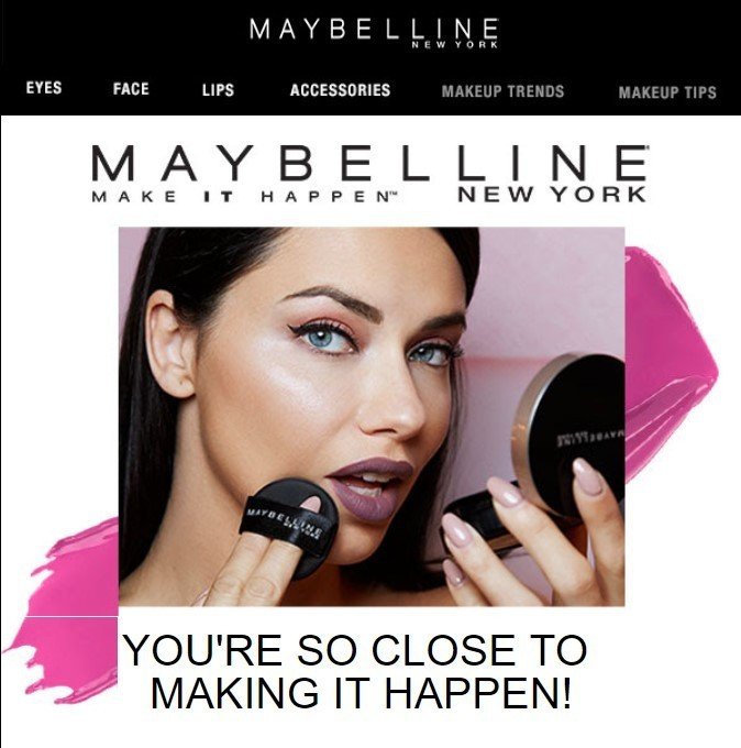 Stripo-Email-Etiquette-Maybelline-Email