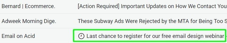 Compte à rebours Stripo _ Email on Acid