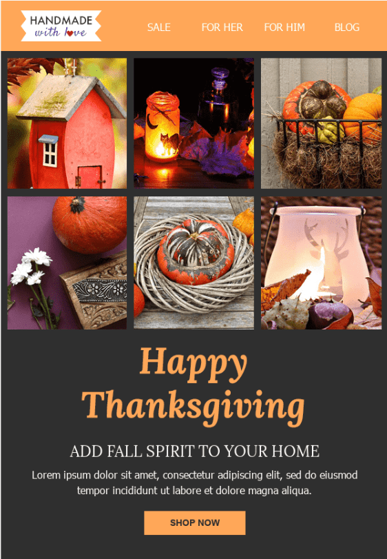 Stripo _ Thanksgiving Day Email Template