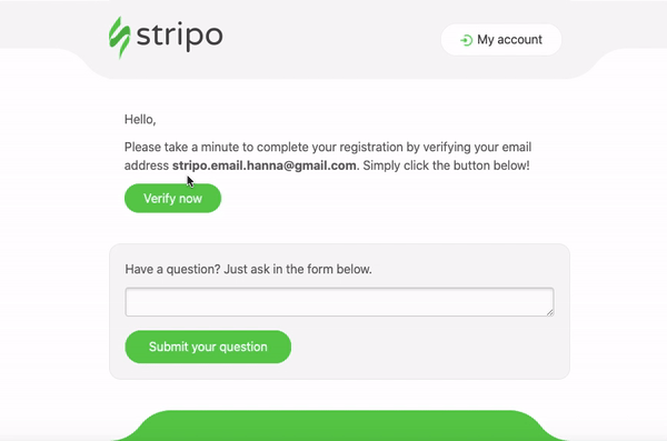 Meilleures pratiques pour les e-mails de confirmation d'abonnement _ Double opt-in _ Exemple Stripo