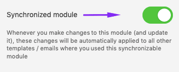 Synchronized Modules