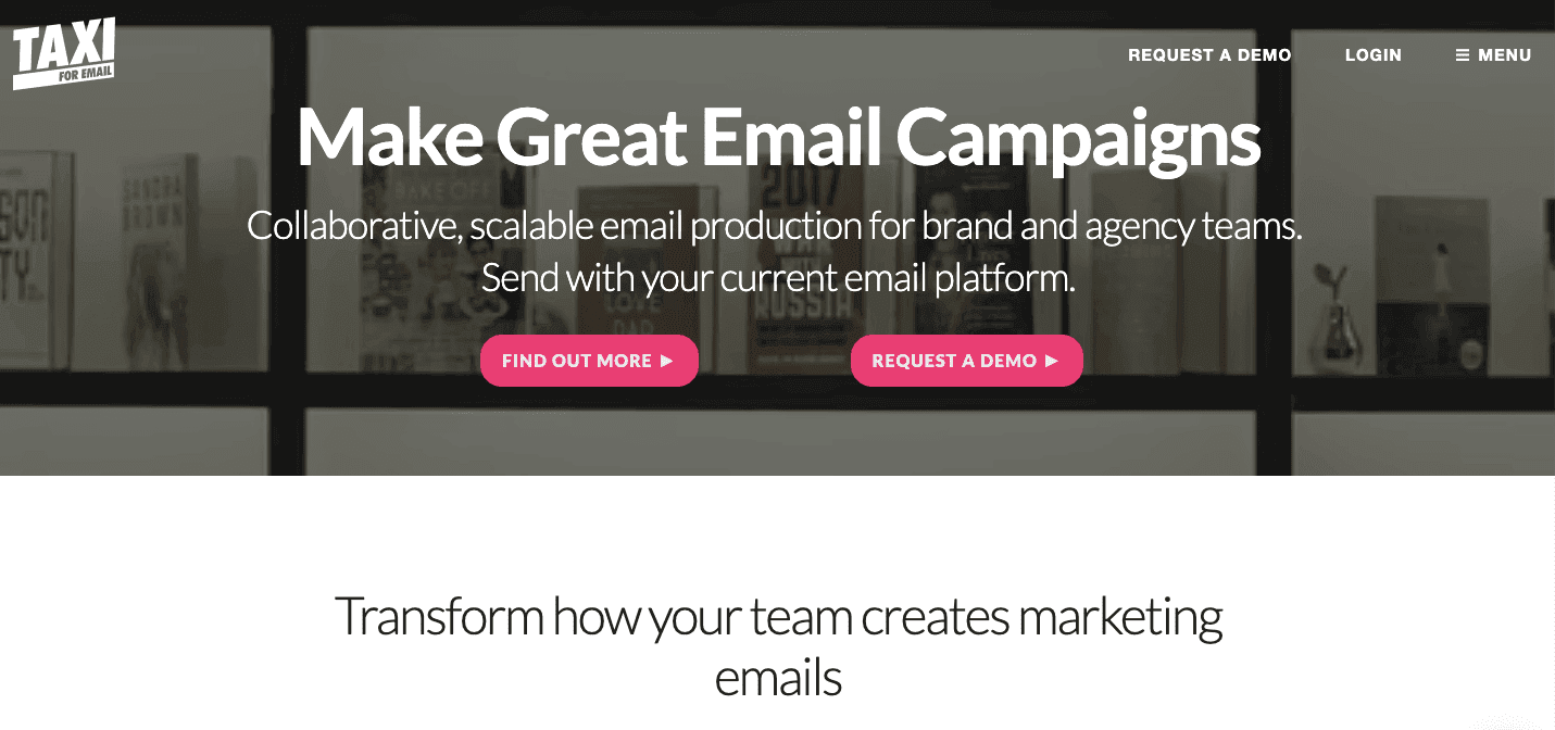 The Taxi for Email Builder