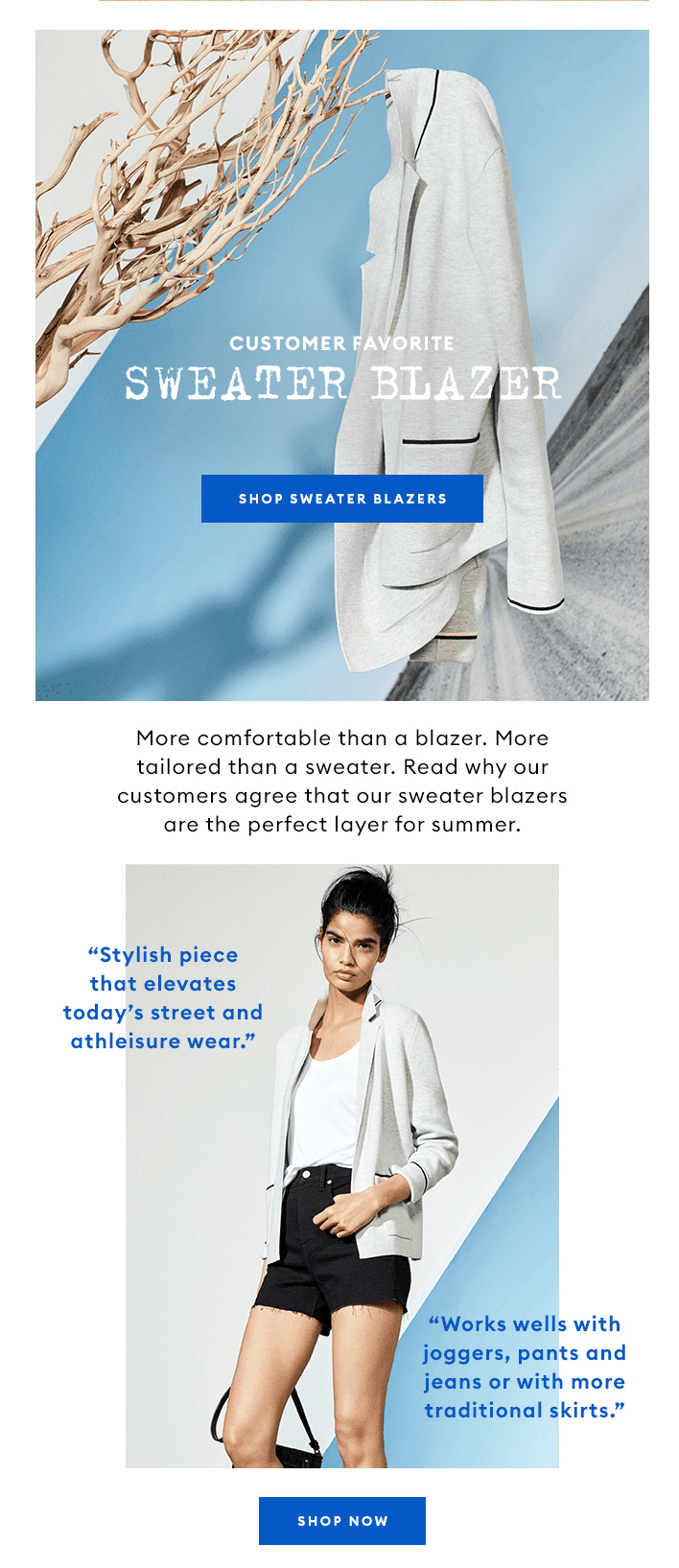 Newsletter examples _ Weekly Digest by Banana Republic