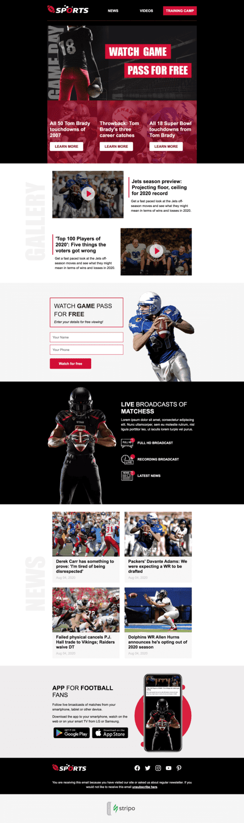 Online Game Email Template by Ruslan Trepukhalov — Stripo.email
