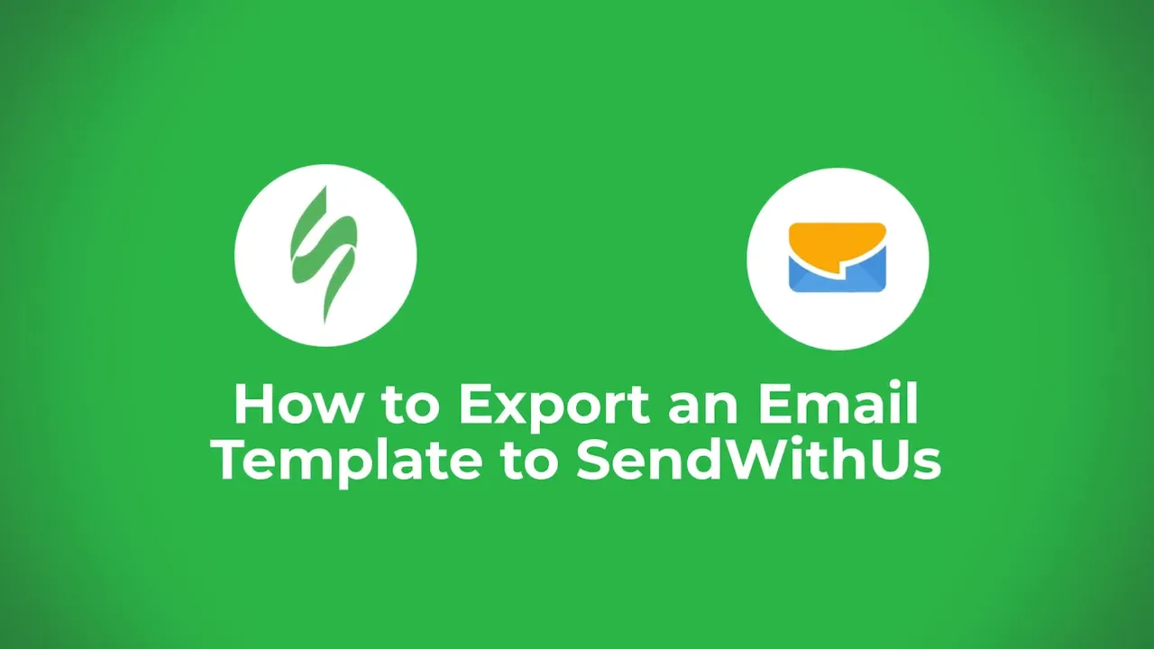 How to create email template and send it to SendWithUs — Stripo.email