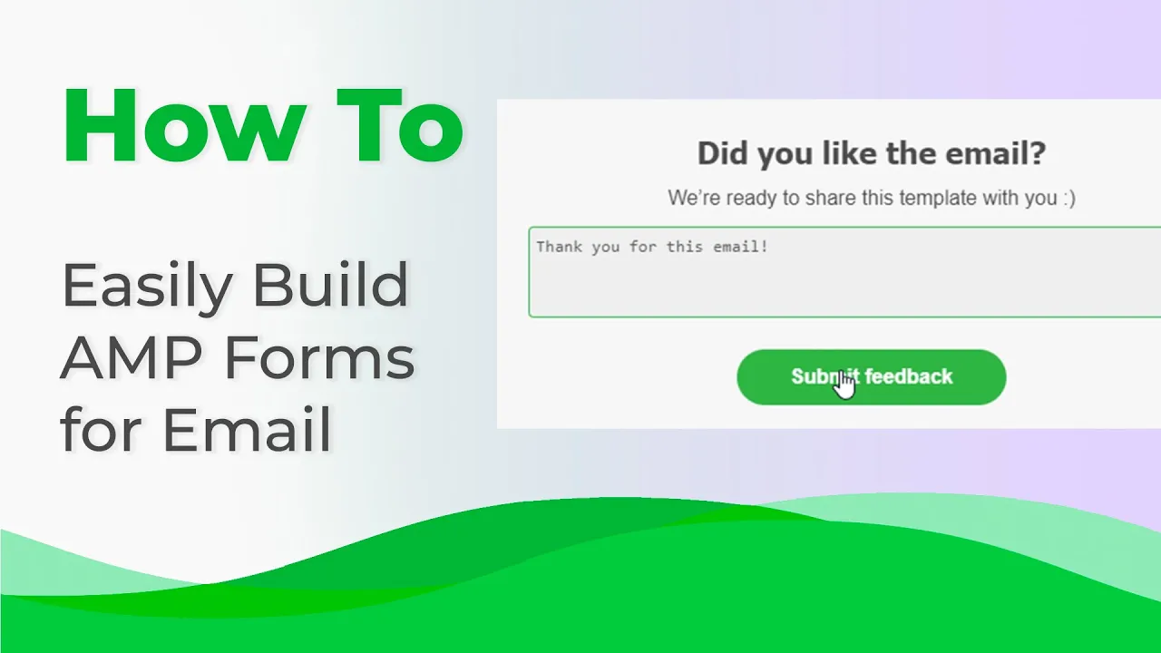 How to Easily Build AMP Forms for Emails — Stripo.email