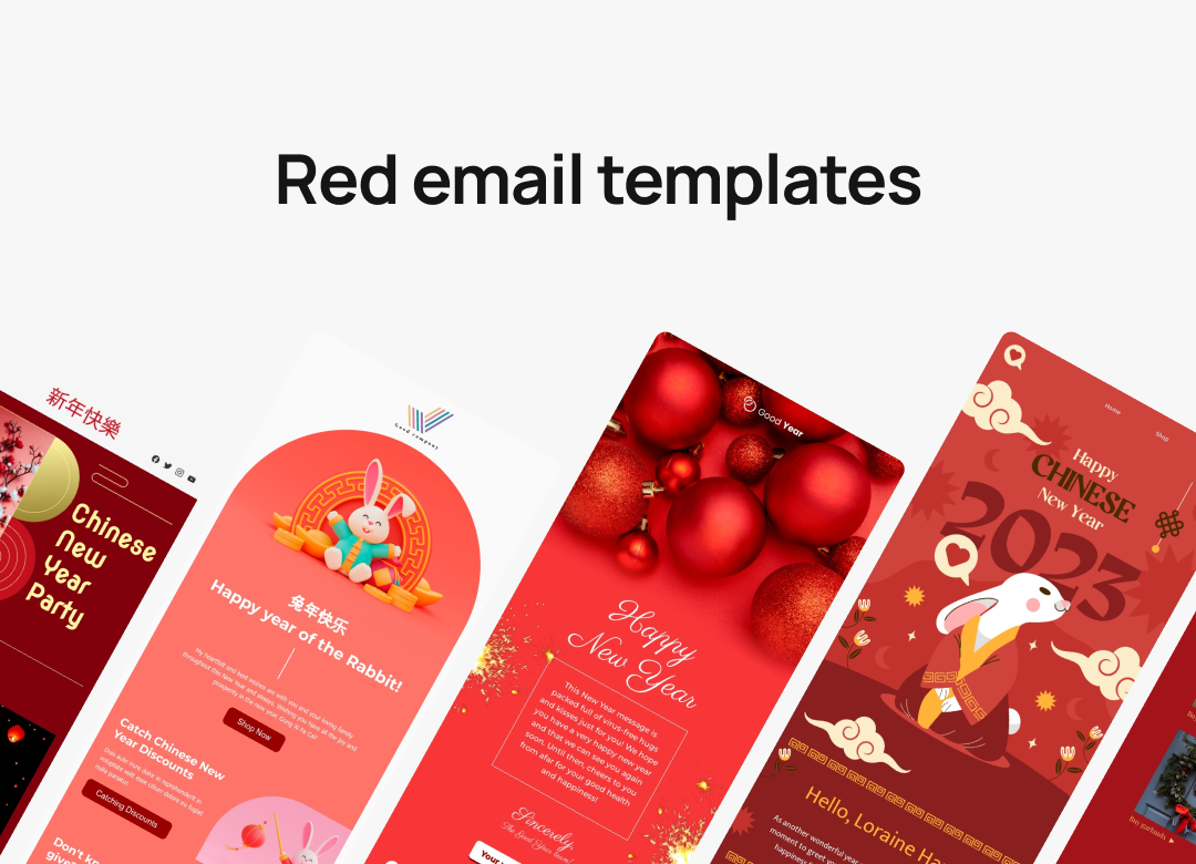 Red Email Templates Free Red HTML Email Template Stripo email 